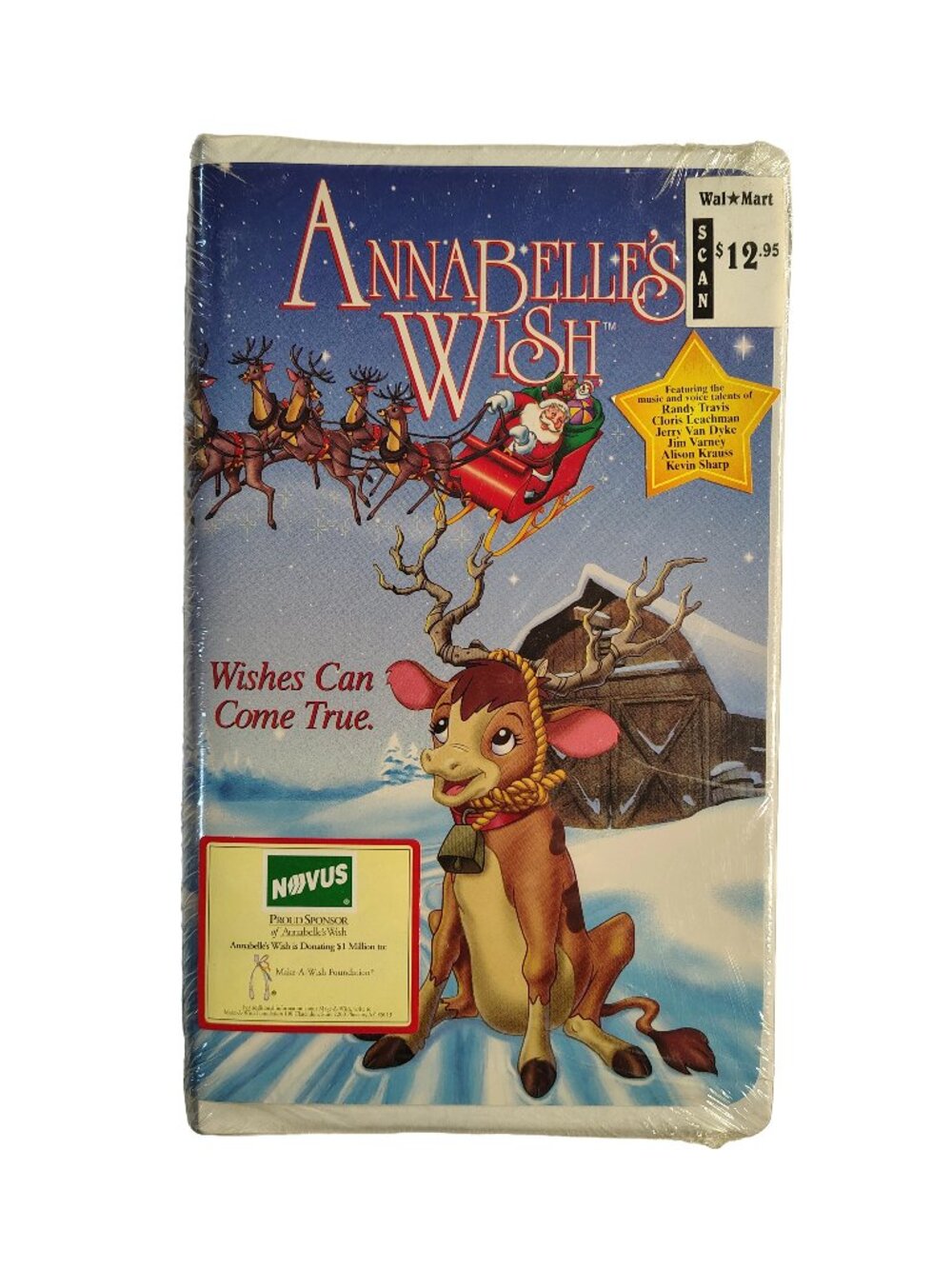 (1997) Brand New Still Sealed Annabelle's Wish Clamshell VHS Cassette Tape
